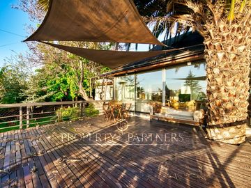 Vista panorámica en condominio. Casa en venta, La Reina Alta.