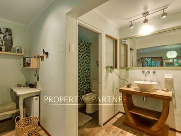 Vista panorámica en condominio. Casa en venta, La Reina Alta.