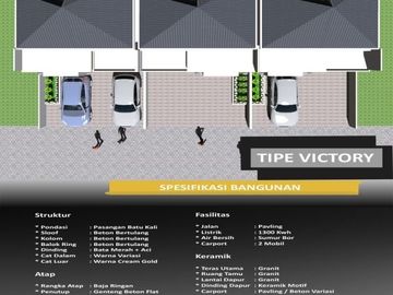 Dijual Rumah Berdesain Cluster Modern Lokasi Tengah Kota di Kudus