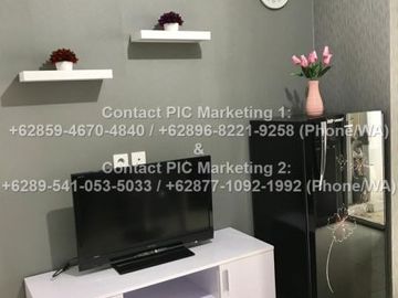 Disewakan Apartemen 2BR Bassura City Tw D lt 25 AB FURNISH