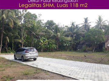 Kavling Perumahan, Dekat Pasar Kedungsukun Adiwerna: SHM Unit
