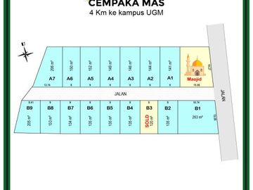 Kapling Pesona Kaliurang 2, One Gate System, Dekat Jogja Bay