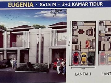 Rumah Minimalis Dalam Cluster Pantai Indah Kapuk - Gb 6099 Br