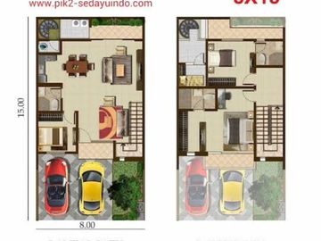 Rumah Minimalis Dalam Cluster Pantai Indah Kapuk - Gb 6099 Br