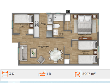 Casa en venta de 3 dorm. en Quillota