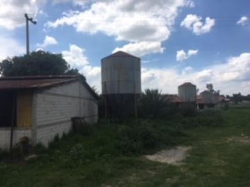 Terreno de 14 hectáreas en venta con granja avicola en Zumpango