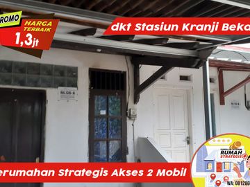 Kontrakan stratgis prumahan bkn kampung akses 2 mbl dkt stasiun Kranji