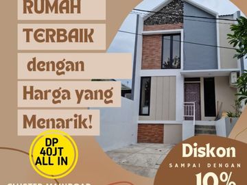PASTI UNTUNG BELI Rumah Hook Unit Jarang Ada Dan Dekat Fasilitas Kota Baru Parahyangan