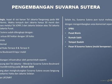 Rumah Baru Dakota Lokasi Premium di Suvarna Sutera