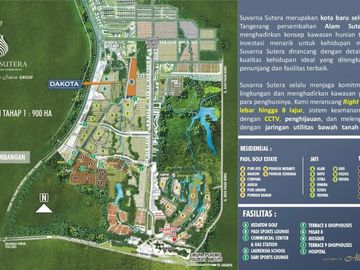 Rumah Baru Dakota Lokasi Premium di Suvarna Sutera