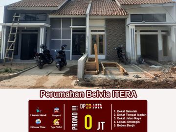 rumah di daerah kampus dan tol itera