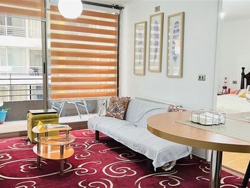Departamento en venta de 1 dorm. en Santiago