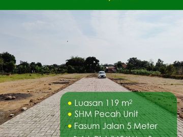 Kavling Barat Lotte Grosir Tegal, Jalan 5 Meter: SHM Unit