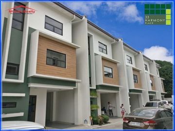 4BR Townhouse in 33 Harmony Place Quezon City