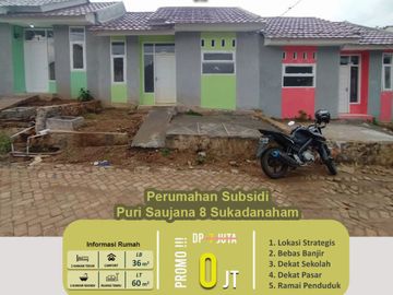 perumahan subsidi 2 kamar LINGKUNGAN NYAMAN