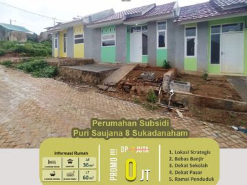 perumahan subsidi 2 kamar LINGKUNGAN NYAMAN