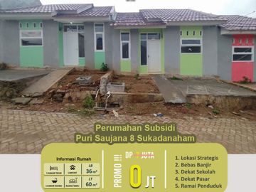 perumahan subsidi 2 kamar LINGKUNGAN NYAMAN