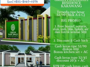 Rumah Syariah Murah Tanpa Bank Dekat BIC, Tol dan Stasiun Cikampek di Karawang