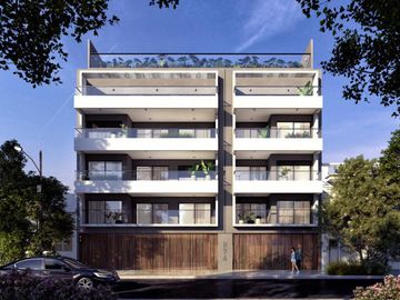 Proyecto muy luminoso y con amplios ambientes Balcones aterrazados, jardin o terrazas propias todos con parrilla
