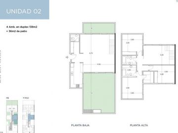 Proyecto muy luminoso y con amplios ambientes Balcones aterrazados, jardin o terrazas propias todos con parrilla
