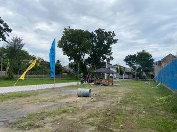 Cuma 3,3jt/m2 Tanah Kavling Dekat Merapi Resto Klaten