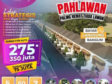 Paling Di Cari, WA 0823-3511-----, Rumah Di Dekat Tol Sidoarjo Hanya 200 Juta-an