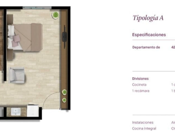 Departamento para retiro en venta en Cabo Norte