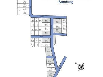 Kapling Peruntukan Rumah Kawasan Baleendah 1 Jt-an/m2 Bayar 12 X