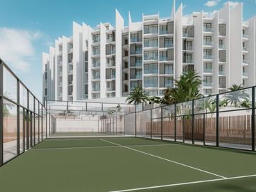 Condominio frente al mar, alberca, gimnasio, pet friendly, estacionamiento techa