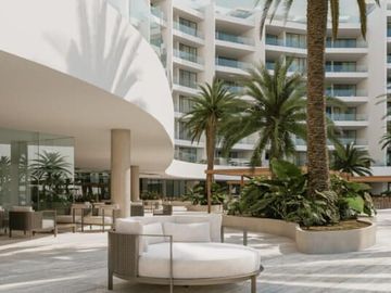 Condominio frente al mar, alberca, gimnasio, pet friendly, estacionamiento techa