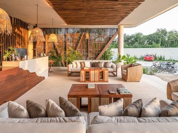 Se vende Loft de 30 m2 en Planta baja en Tulum Quinta Roo.