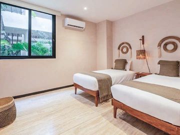 Se vende Loft de 30 m2 en Planta baja en Tulum Quinta Roo.