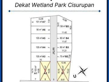 Tanah Bandung Cisurupan Ujung Berung SHM 1 Jutaan/m