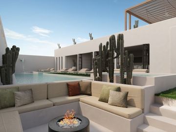 Penthouse con terraza privada de 60 m2 con jacuzzi y pergola, casa club.