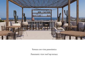 Penthouse con terraza privada de 60 m2 con jacuzzi y pergola, casa club.