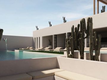 Penthouse con terraza privada de 60 m2 con jacuzzi y pergola, casa club.