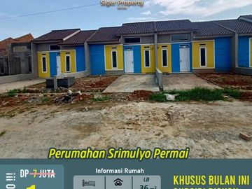 Perumahan type 36 deket kemiling Dp 1juta