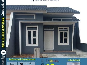 Rumah murah type 45 di deket itera