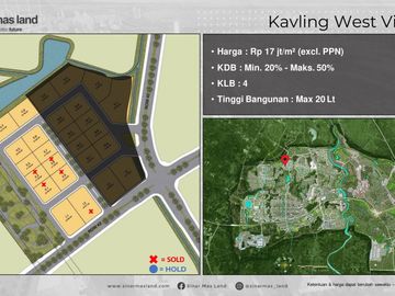 Kavling Komersial A16 Lokasi Bagus Dekat Aeon Mall BSD City