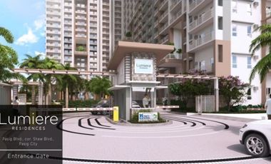 1 Bedroom Resale Condo in Lumiere Residences Pasig City near Ortigas BGC