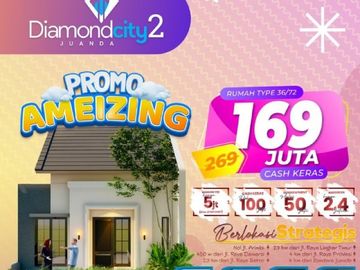 Hunian mewah minimalis modern Tipe 36/72 Damarsi Buduran