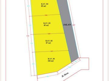 Dijual Rumah Murah Dalam Minicluster 4 Unit