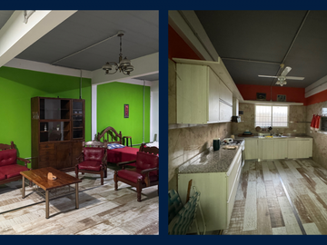 Casa en 2 Plantas y Local Comercial