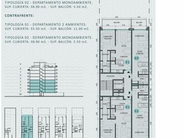 Venta Nuevo Emprendimiento 2 Amb. 55m2 - Saavedra