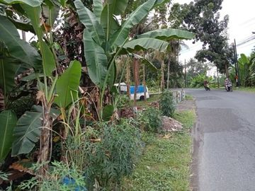 Tanah Pekarangan Dijual Pinggir Jalan Noto Sukardjo