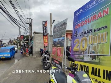Rumah mewah 2 lantai murah tepi jalan raya angkot selangkah ke stasiun citayam bogor depok