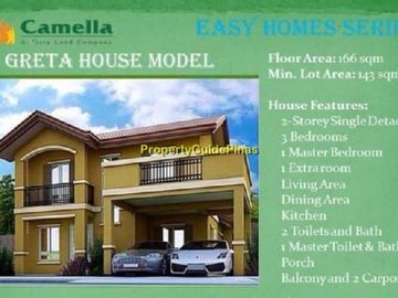 Camella Monticello Sapang Palay - Greta SJDM Bulacan