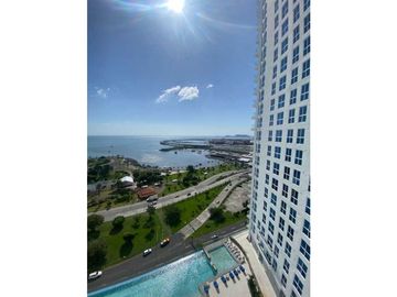 APARTAMENTO EN VENTA 2 RECAMARAS,  72m2 PH THE SANDS, VISTA AL MAR