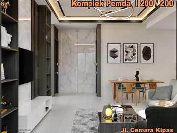 MILIKI HUNIAN 2 LT DI JL CEMARA KIPAS KOMPLEK PEMDA