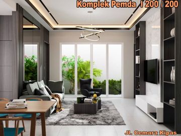 MILIKI HUNIAN 2 LT DI JL CEMARA KIPAS KOMPLEK PEMDA